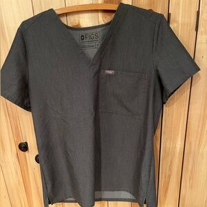Graphite Catarina Scrub Top